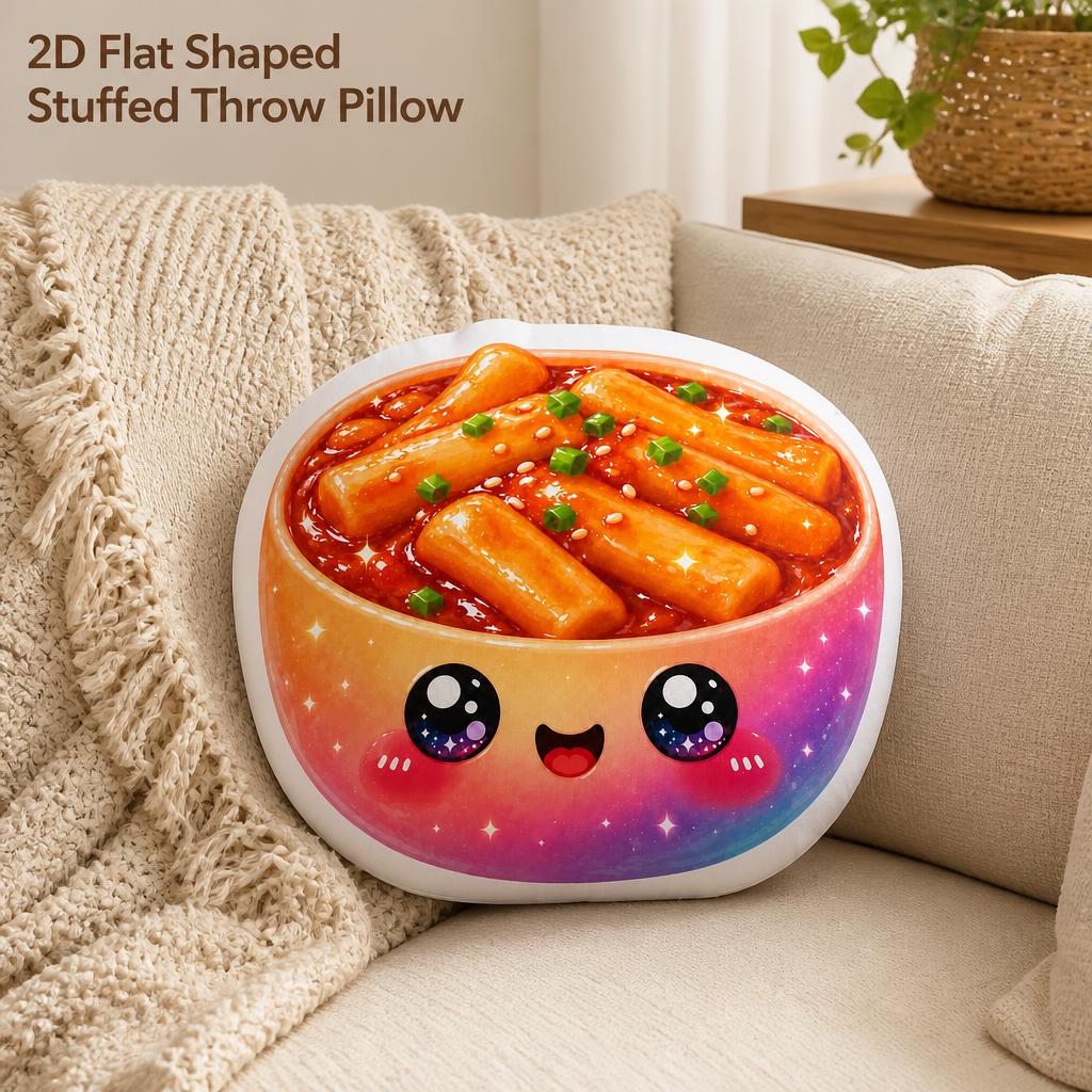 Tteokbokki Rice Cake - Tteokbokki Kawaii Koreanisches Essen Scharfer Reiskuchen