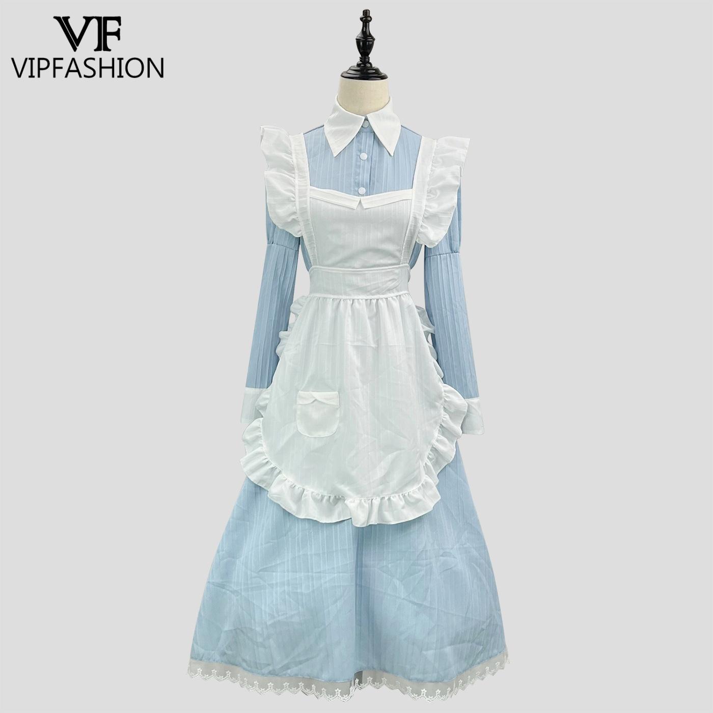 Korean Tea Set - VIP FASHION Viktorianisches Dienstmädchenkleid, Lolita-Cosplay-Kostüm, traditionelles