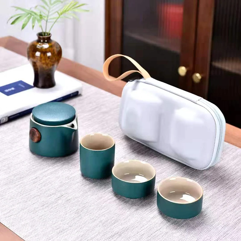 Schwarze Keramik Outdoor Reise – Korean Tea Set Bewertung und Preis