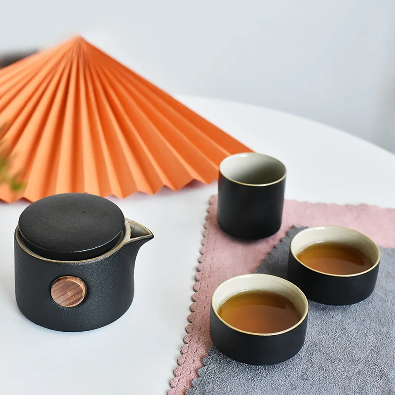 Schwarze Keramik Outdoor Reise – Korean Tea Set Bewertung und Preis