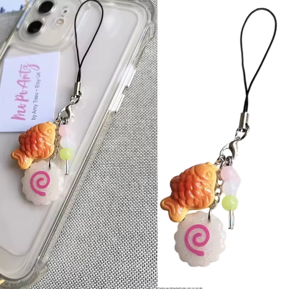 Süßes Acryl rosa Tintenfisch R – Tteokbokki Rice Cake Bewertung und Preis