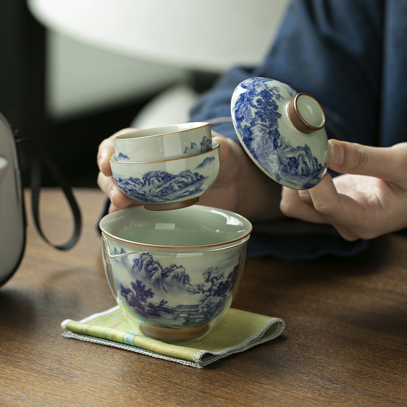 Chinesische Retro-Teetasse aus – Korean Tea Set Bewertung und Preis