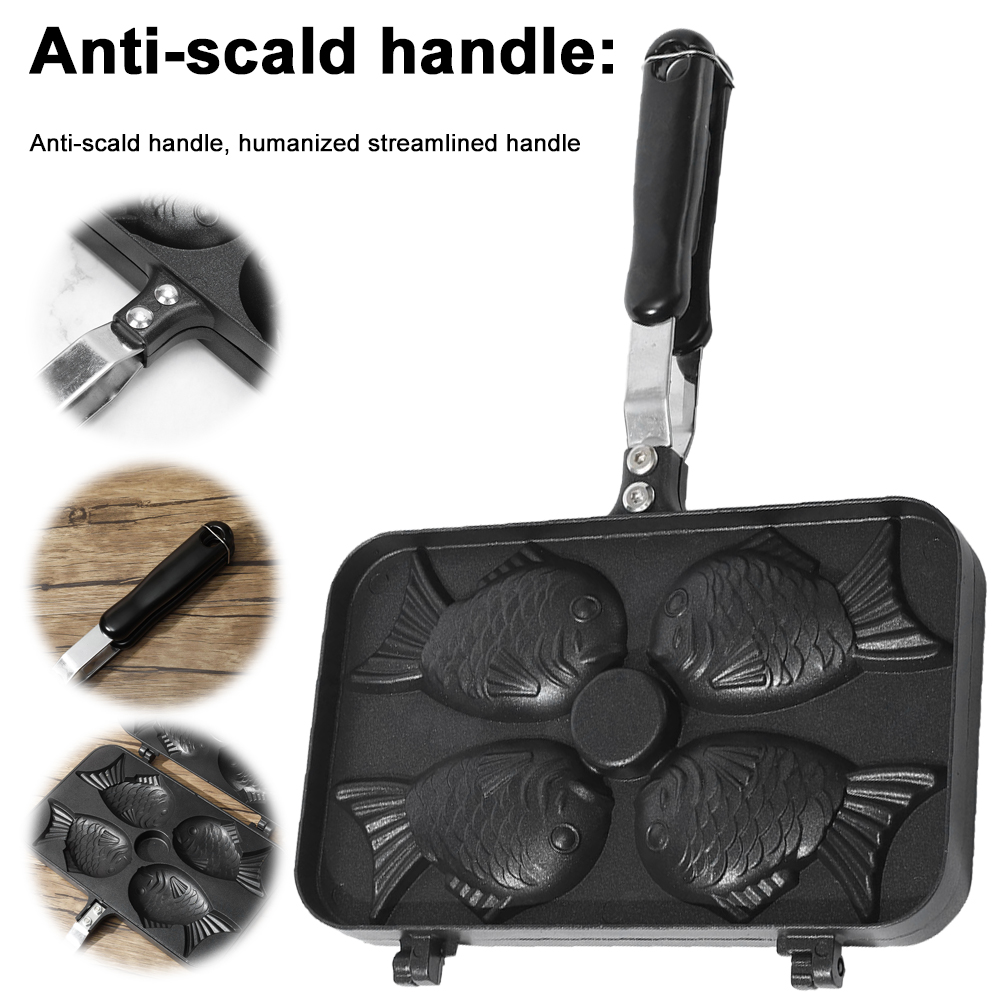 Vierfach-Fischförmige Taiyaki- – Tteokbokki Rice Cake Bewertung und Preis