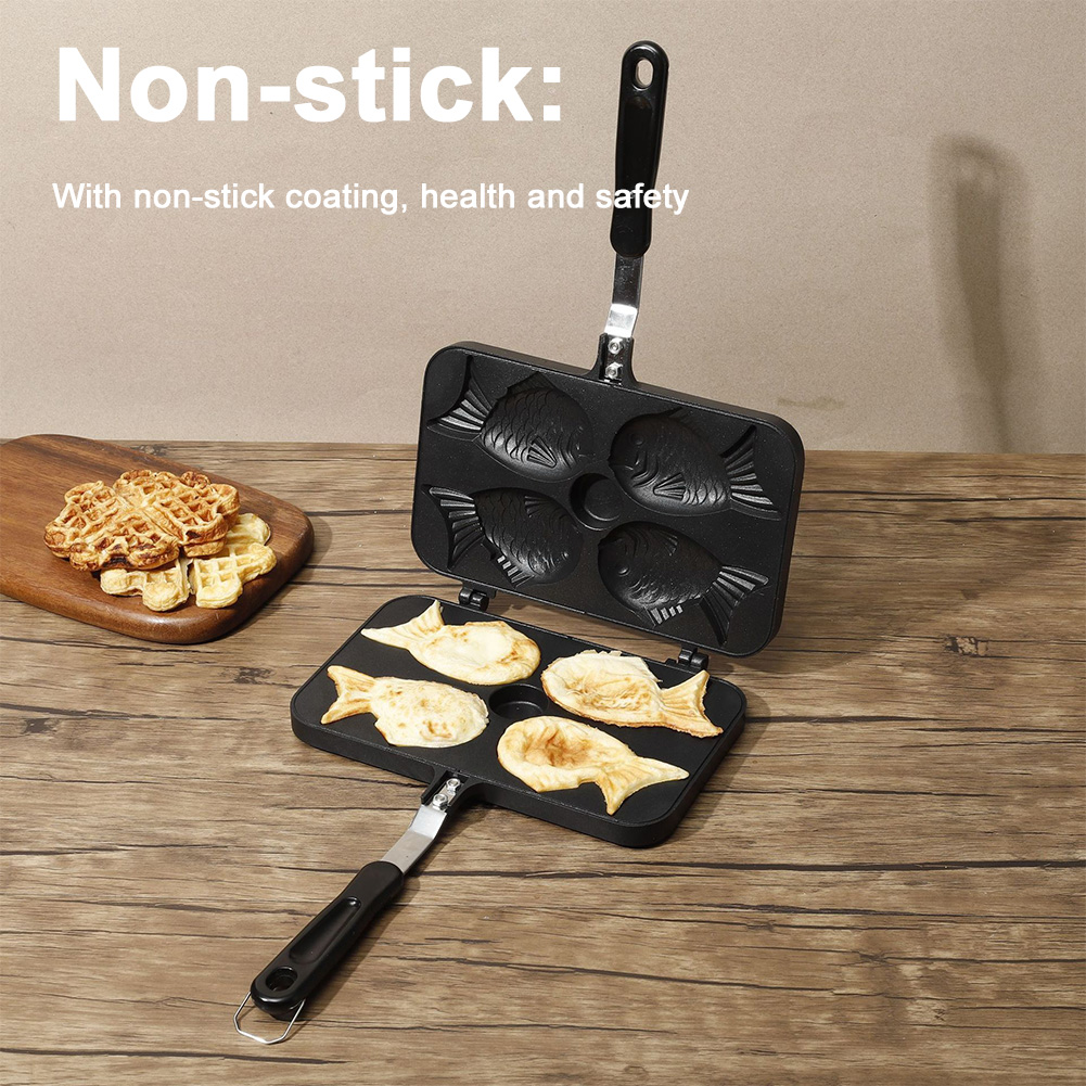 Vierfach-Fischförmige Taiyaki- – Tteokbokki Rice Cake Bewertung und Preis